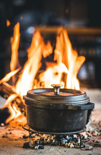 The Windmill dekselknop rvs - S