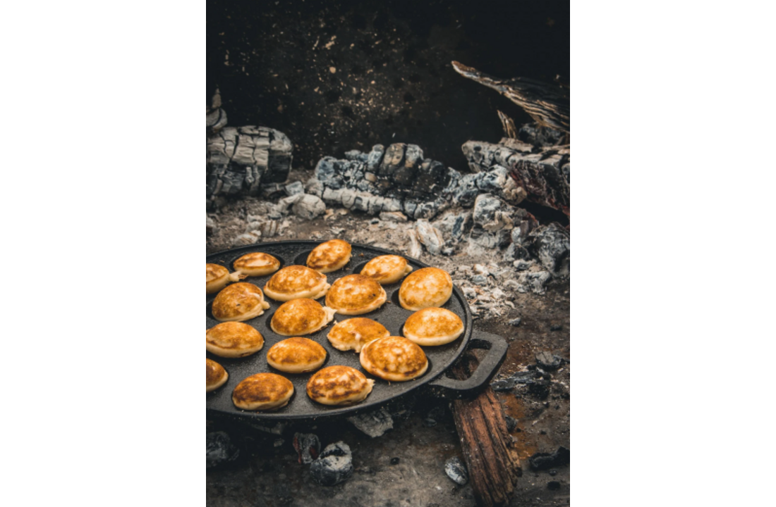 The Windmill gietijzeren poffertjespan