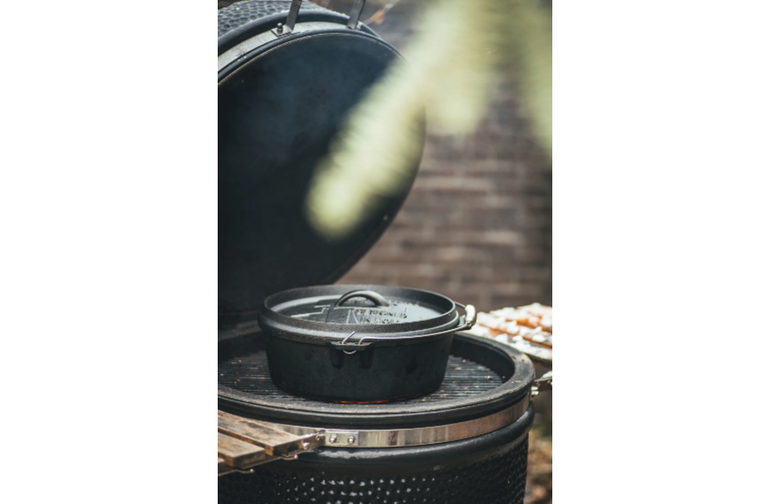 The Windmill gietijzeren Dutch Oven 6qt - zonder pootjes
