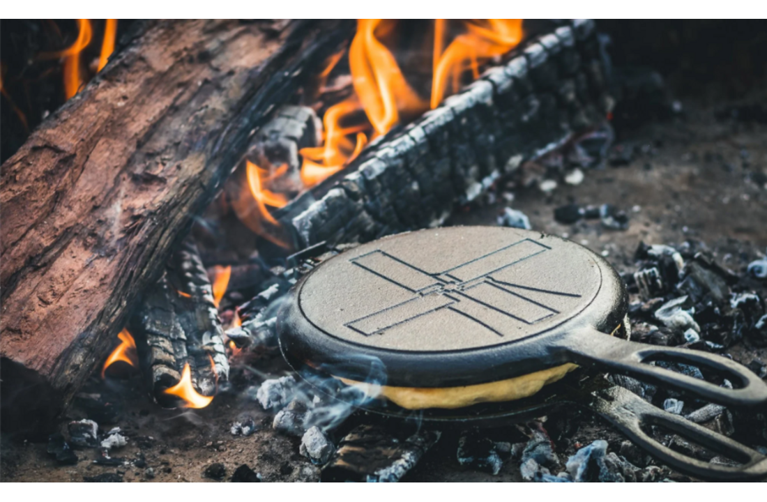 The Windmill gietijzeren wafelmaker