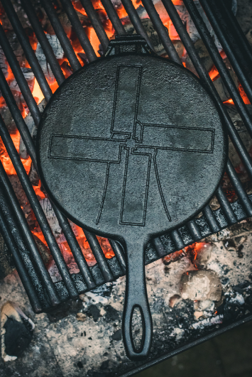 The Windmill gietijzeren stroopwafelmaker