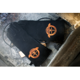 The Windmill leren bbq handschoenen