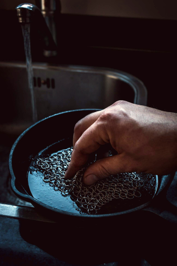 The Windmill chainmail cleaner