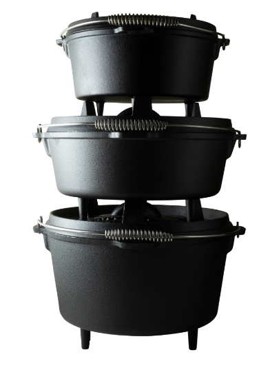 The Windmill gietijzeren Dutch Oven 9qt