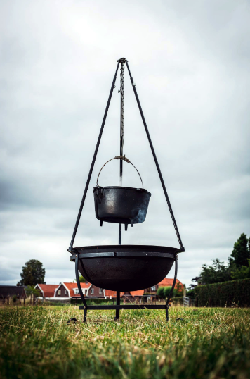 The Windmill gietijzeren Dutch Oven 9qt