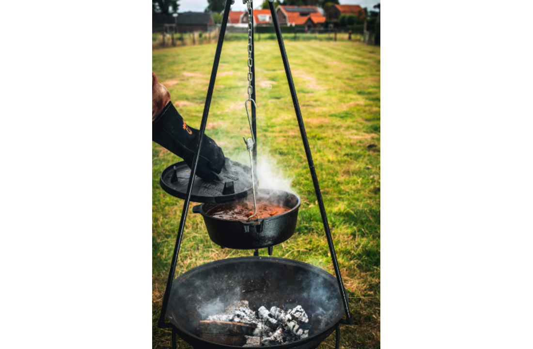 The Windmill gietijzeren Dutch Oven 6qt