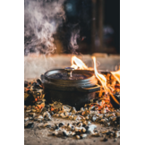 The Windmill gietijzeren bbq pan L