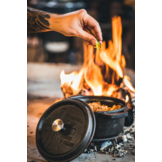 The Windmill gietijzeren bbq pan L