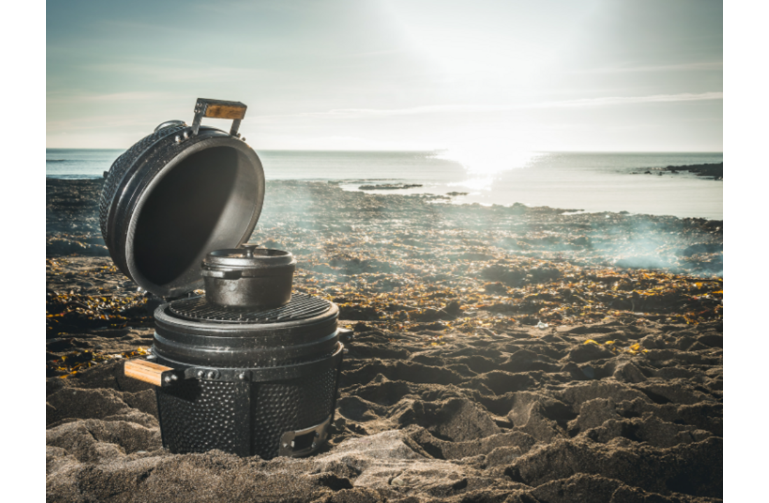 The Windmill gietijzeren bbq pan M