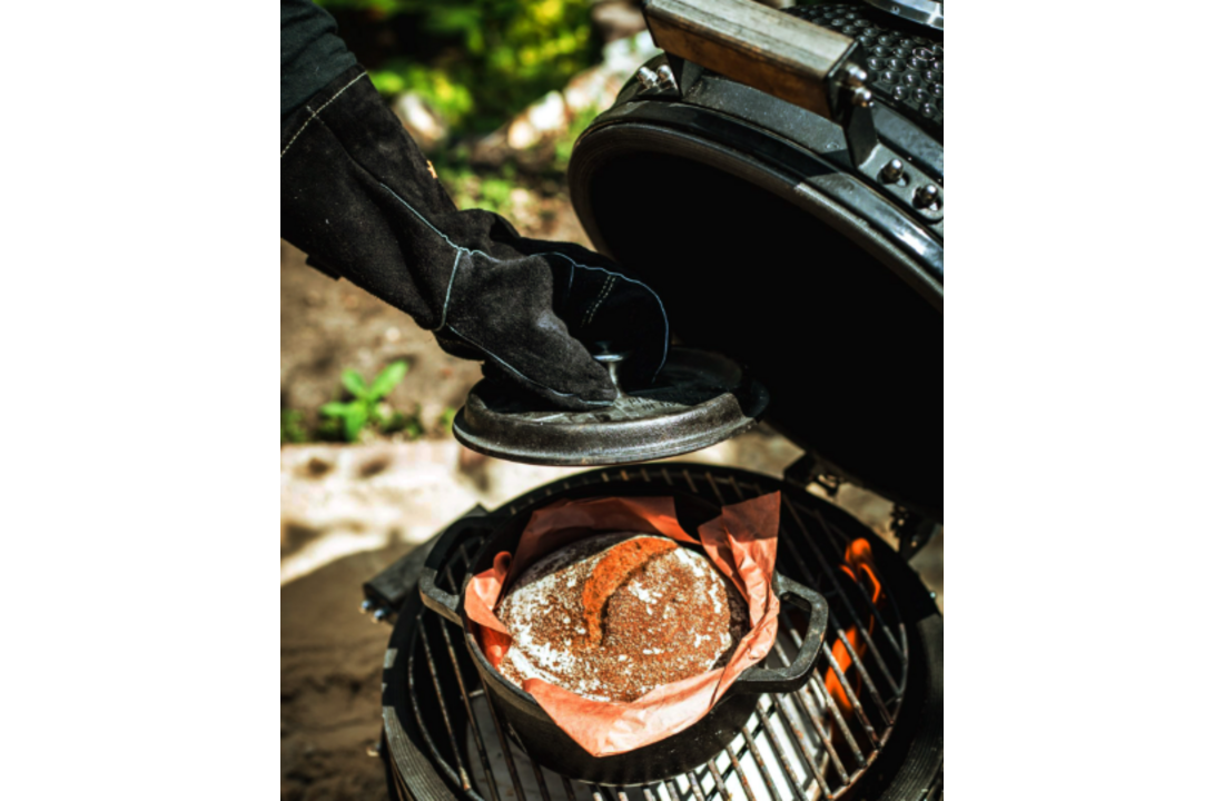 The Windmill gietijzeren bbq pan S