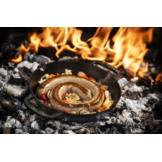 The Windmill gietijzeren skillet 2 handvaten L