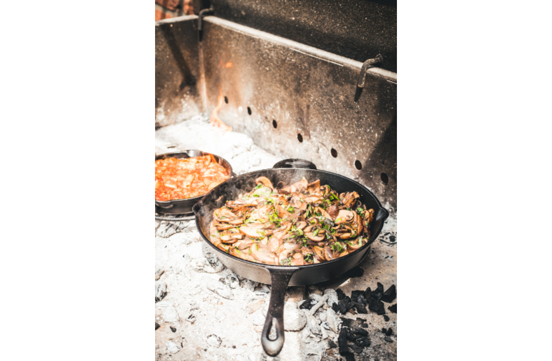 The Windmill gietijzeren skillet XL