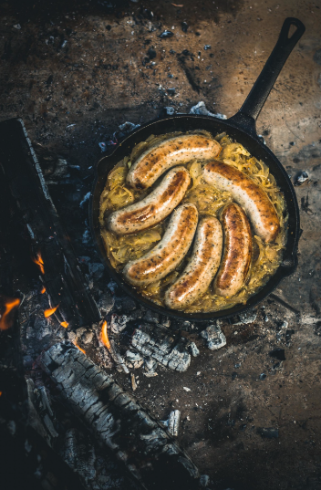 The Windmill gietijzeren skillet L