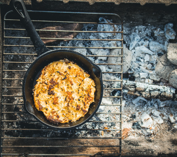 The Windmill gietijzeren skillet S