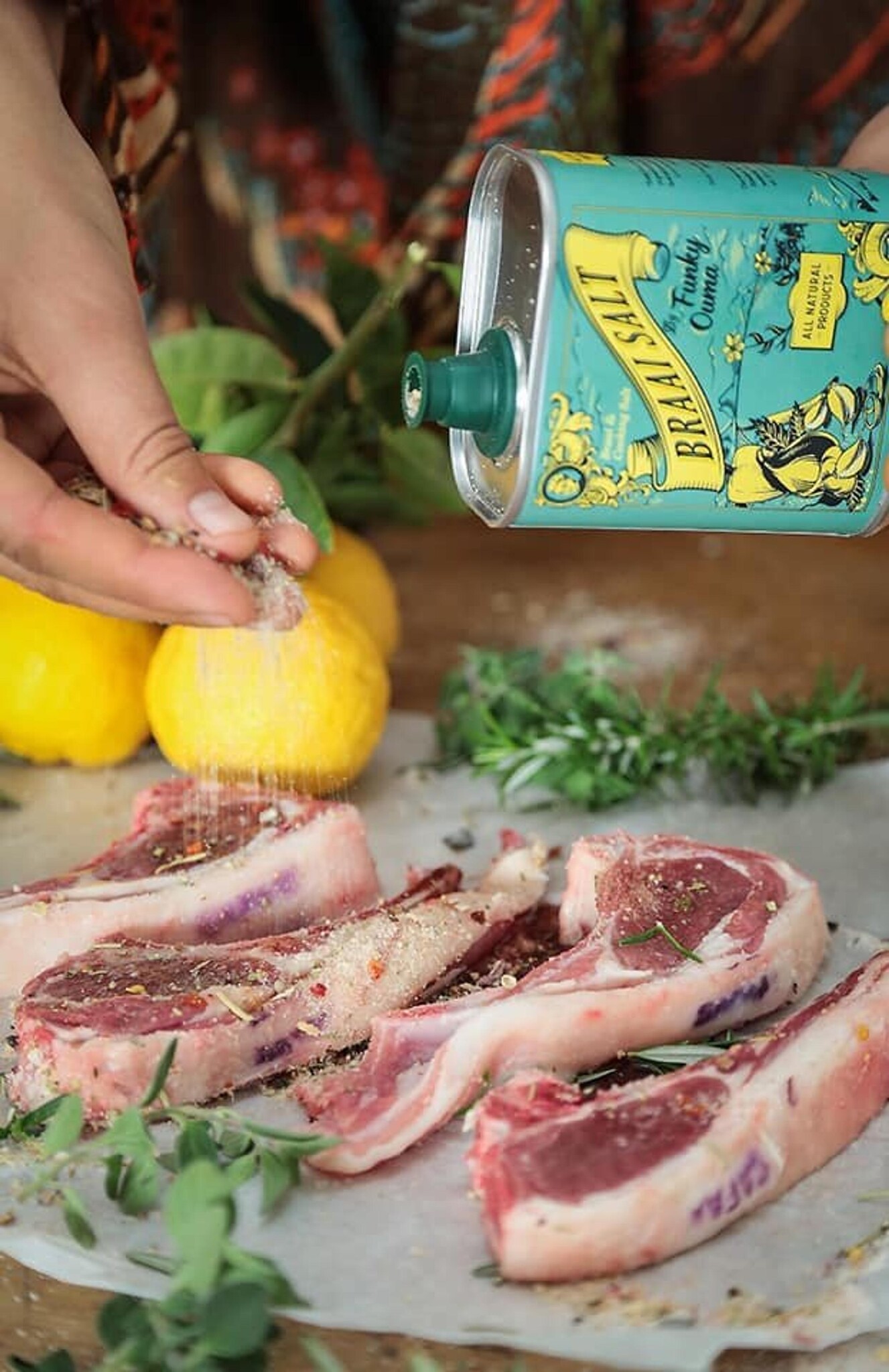 Braai Salt Barbecue Zout Rub Blik – 300 gr of 90 gr