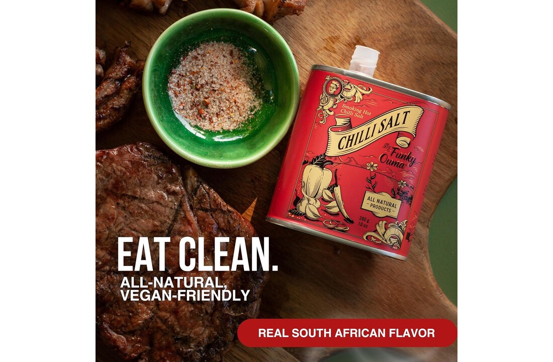 Chili Salt Barbecue Zout Rub blik – 280 gr of 90 gr