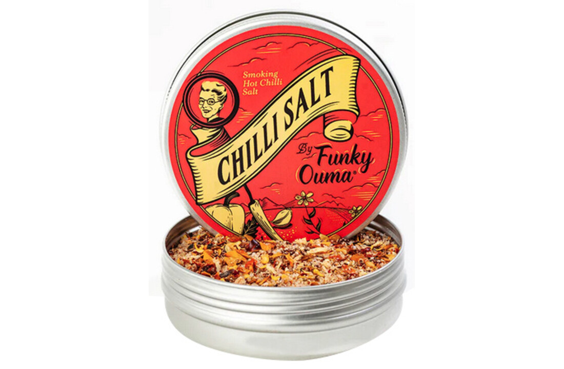 Chili Salt Barbecue Zout Rub blik – 280 gr of 90 gr