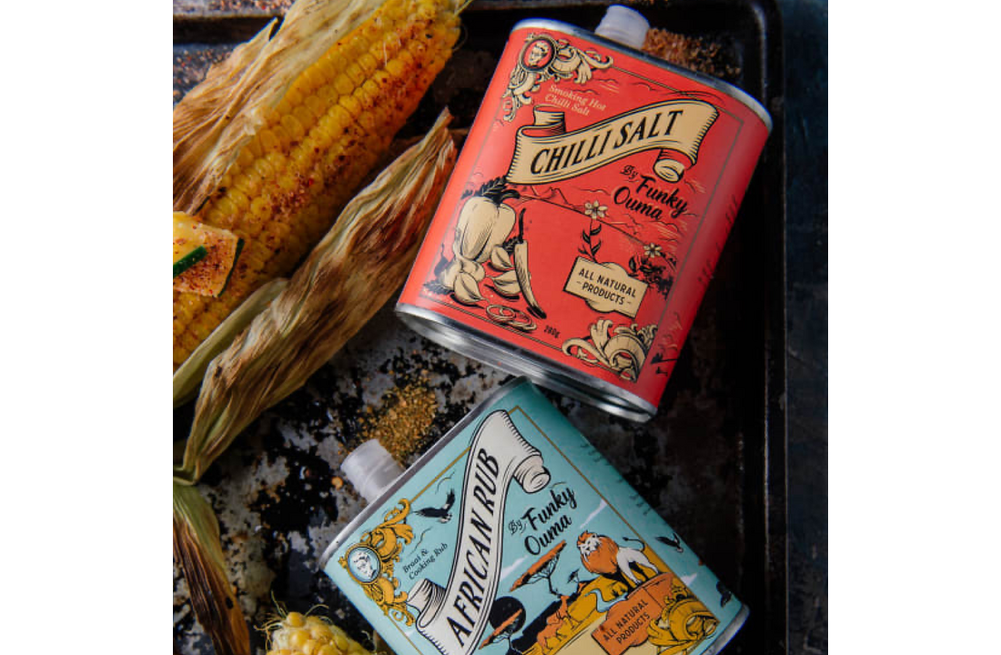 Chili Salt Barbecue Zout Rub blik – 280 gr of 90 gr