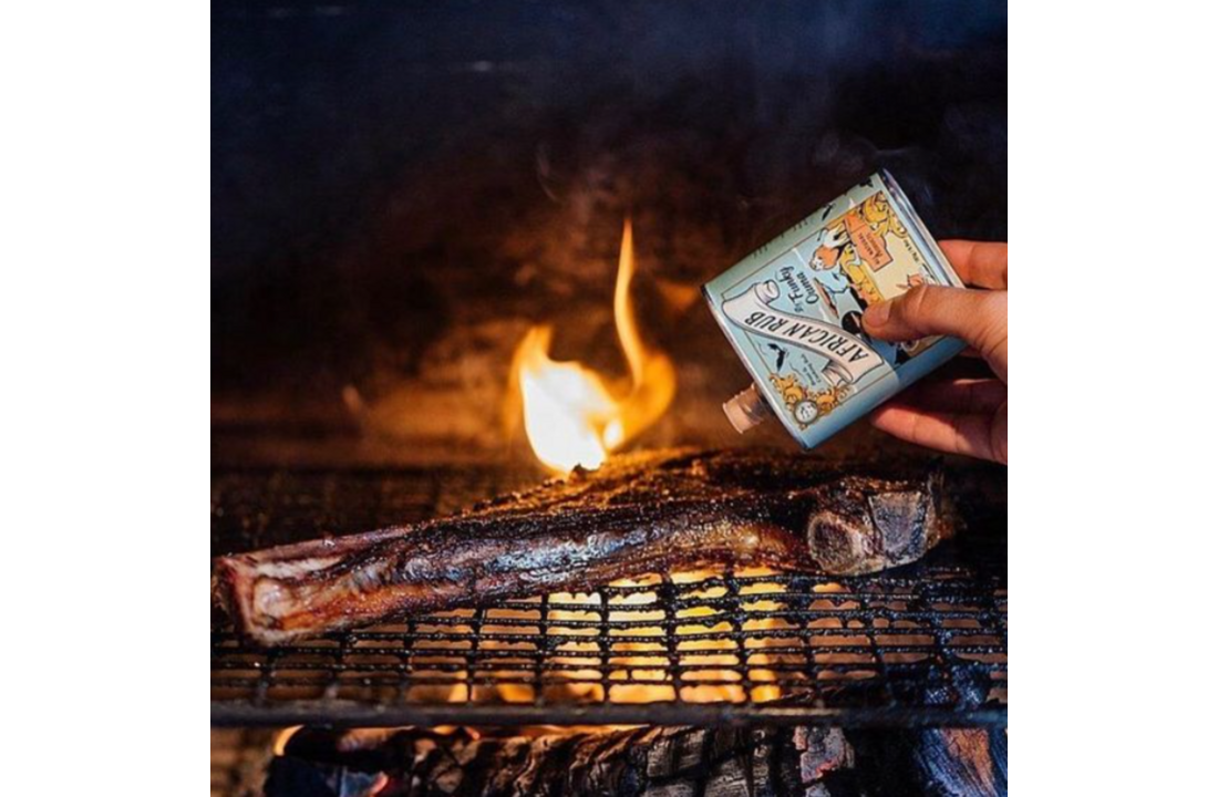 African Spice Barbecue Rub Blik - 185 gr of 55 gr