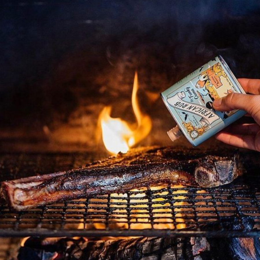 African Spice Barbecue Rub Blik - 185 gr of 55 gr