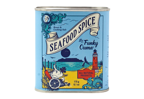 Seafood Spice Zeevruchten Kruiden BBQ Rub in blik - 175 gr