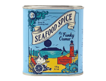 Seafood Spice Zeevruchten Kruiden BBQ Rub in blik - 175 gr