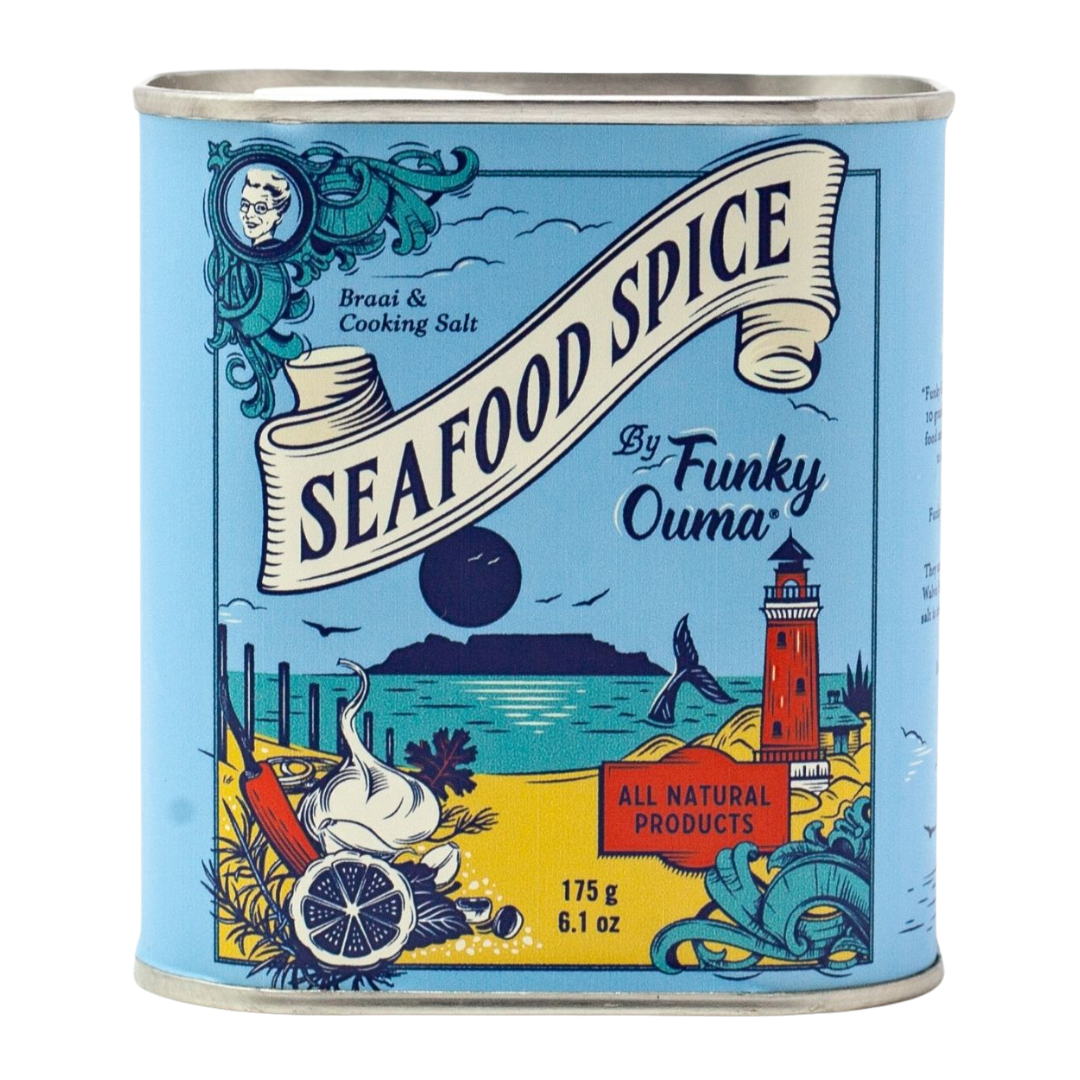 Seafood Spice Zeevruchten Kruiden BBQ Rub in blik - 175 gr