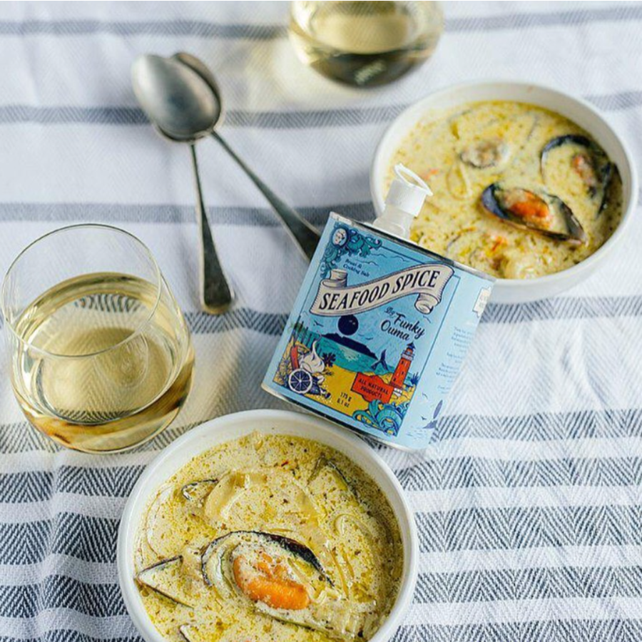 Seafood Spice Zeevruchten Kruiden BBQ Rub in blik - 175 gr