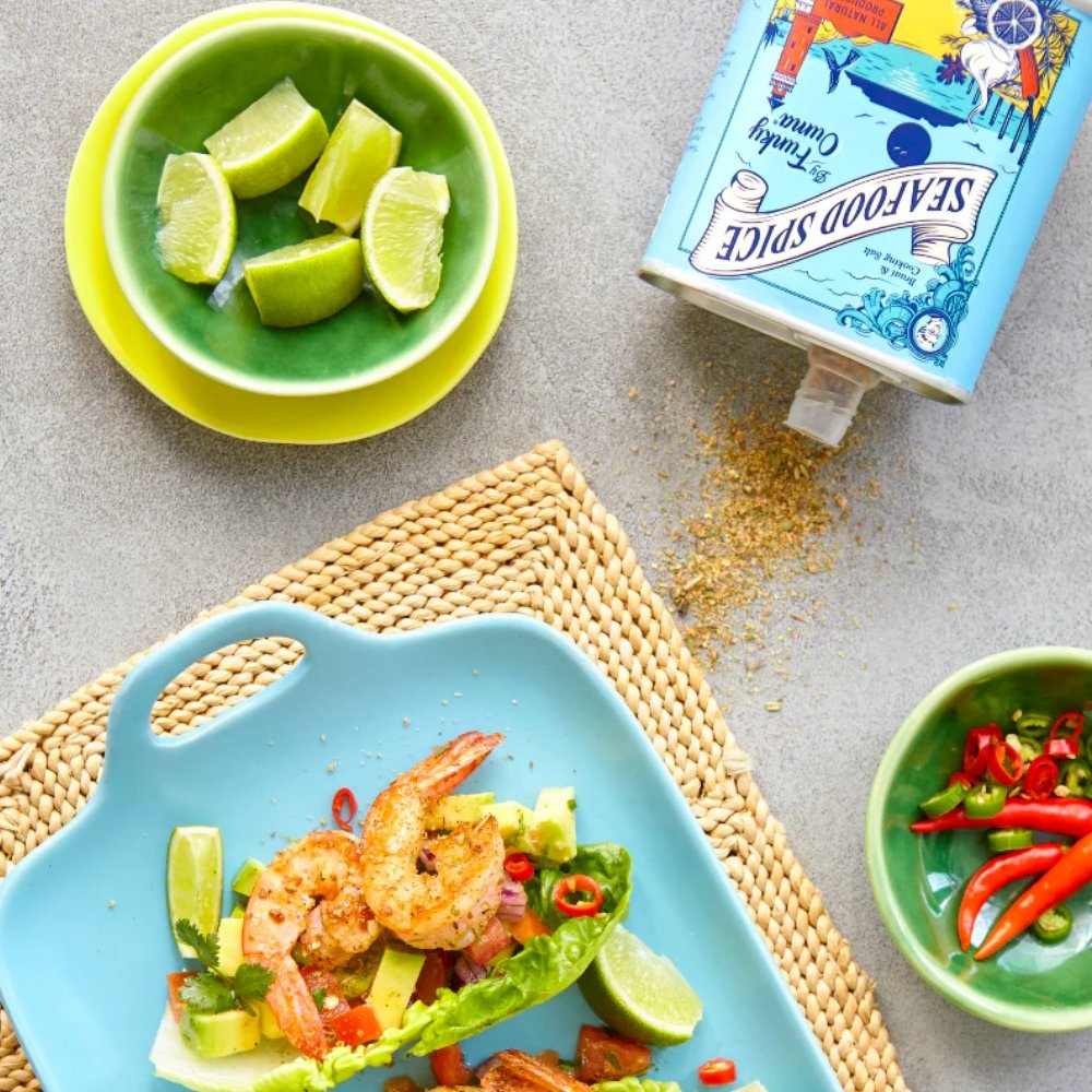 Seafood Spice Zeevruchten Kruiden BBQ Rub in blik - 175 gr