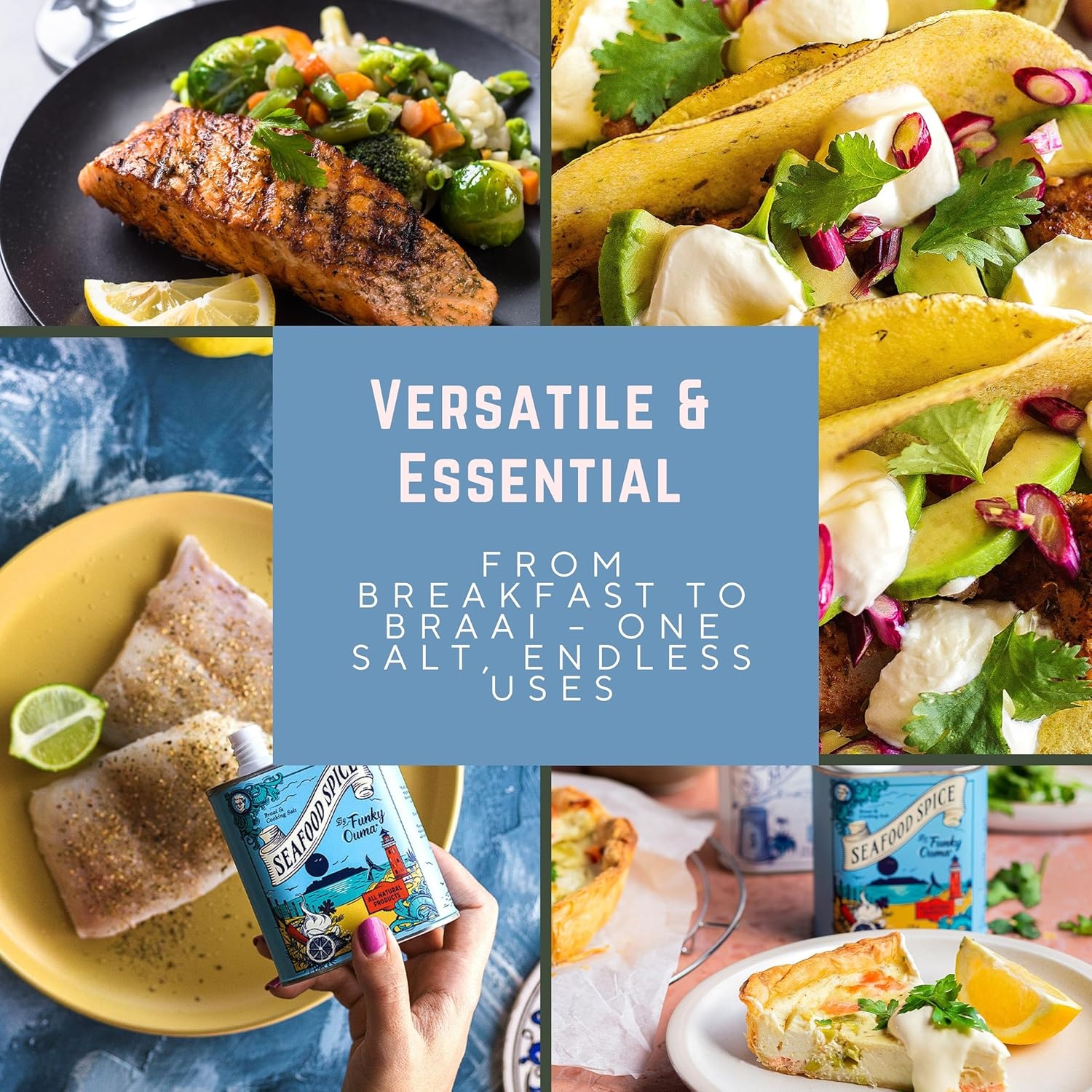 Seafood Spice Zeevruchten Kruiden BBQ Rub in blik - 175 gr