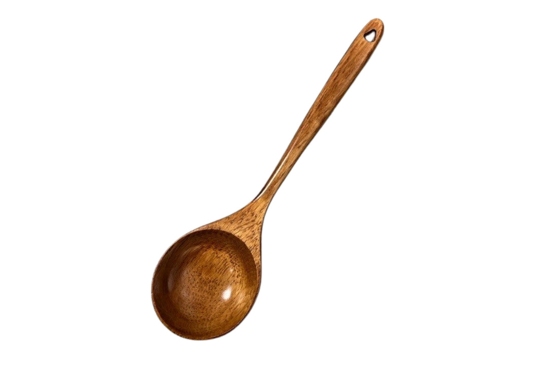 Sauna Opgietlepel  van gecoat Komu hout- 36 cm