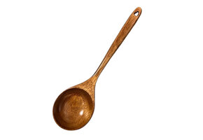 Sauna Opgietlepel  van gecoat Komu hout - 36 cm -