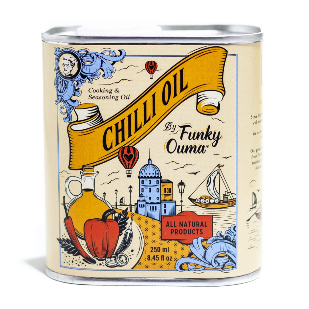 Chilli Oil - Chili Olie in blik - 250 ml