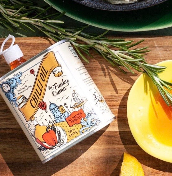 Chilli Oil - Chili Olie in blik - 250 ml