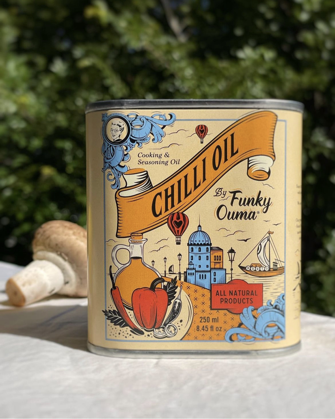 Chilli Oil - Chili Olie in blik - 250 ml