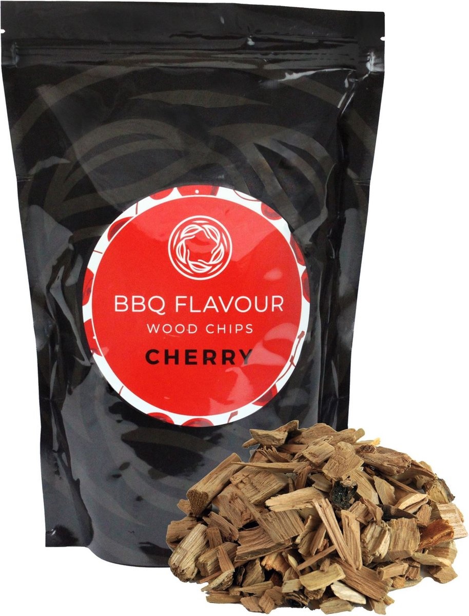 Rooksnippers Kers 500 g BBQ Flavour