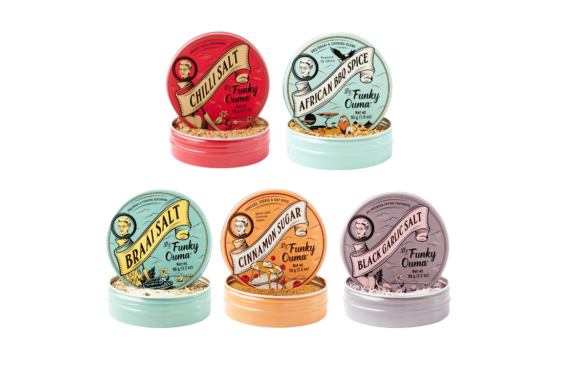 Tiny Taster 5-pack - BBQ Rub Test Set - Travel Size