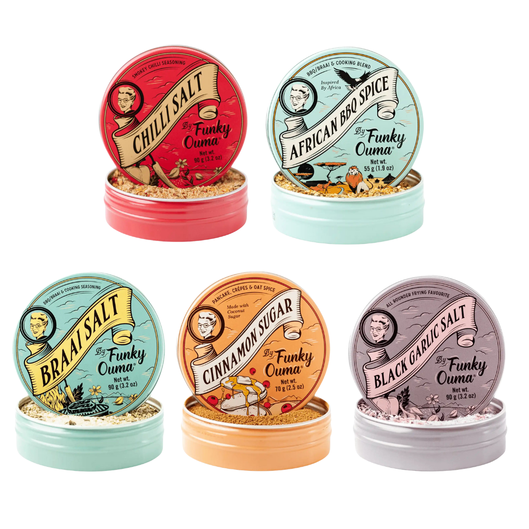 Tiny Taster 5-pack - BBQ Rub Test Set - Travel Size