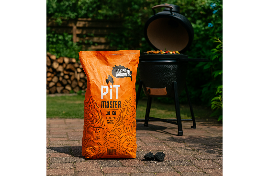 Pitmaster Oak Hornbeam Houtskool - 4 kg