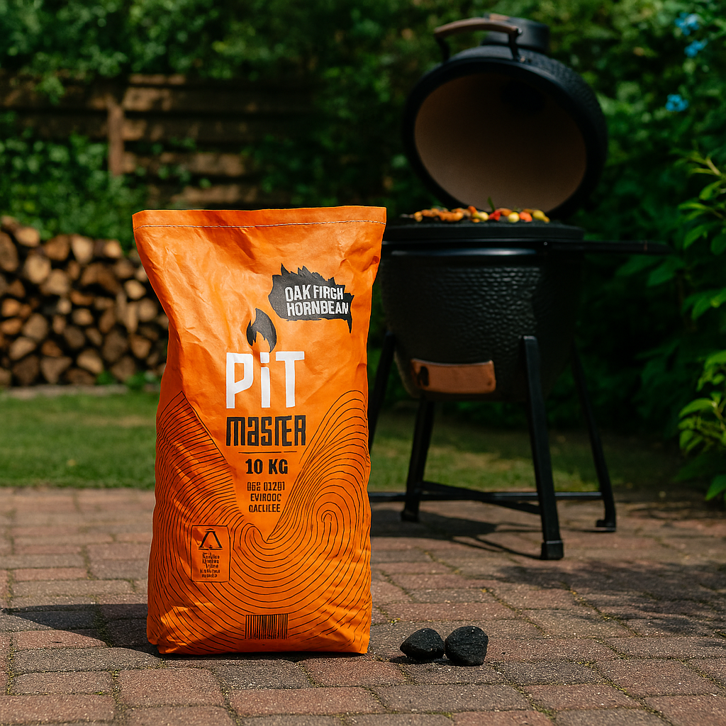 Pitmaster Oak Hornbeam Houtskool - 4 kg