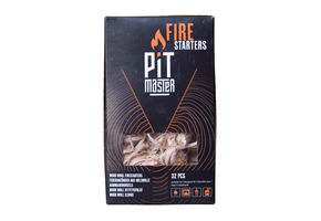 Pitmaster Aanmaak Wokkels - Fire Starters 32 stuks