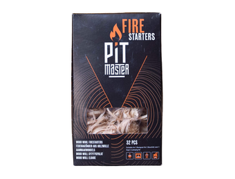 Pitmaster Aanmaak Wokkels - Fire Starters 32 stuks