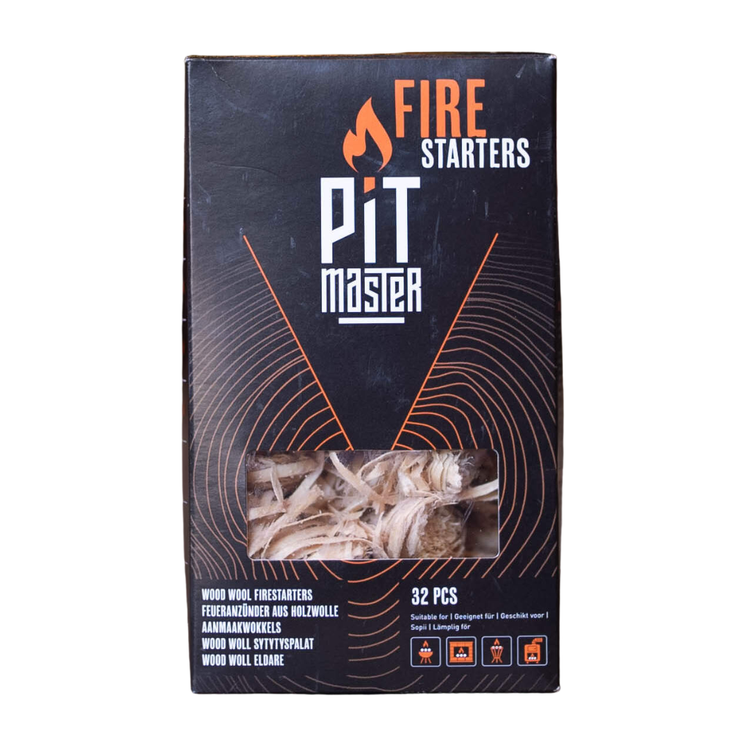 Pitmaster Aanmaakwokkels - Aanmaakblokjes 32 stuks - Eco