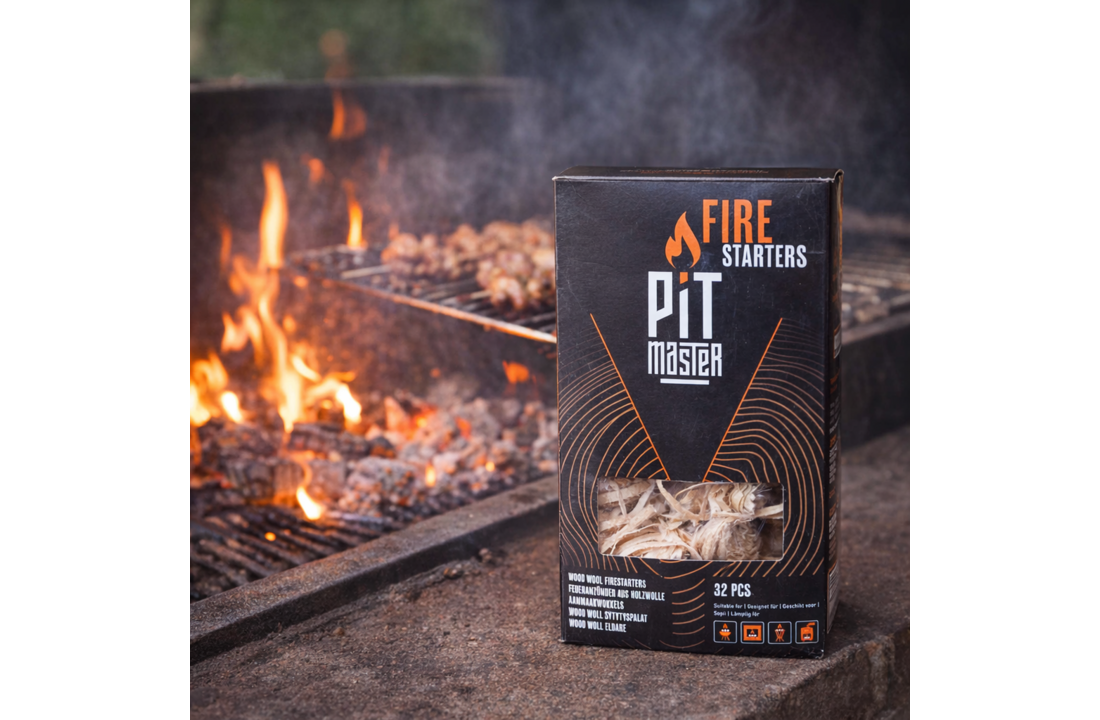 Pitmaster Aanmaakwokkels - Aanmaakblokjes 32 stuks - Eco