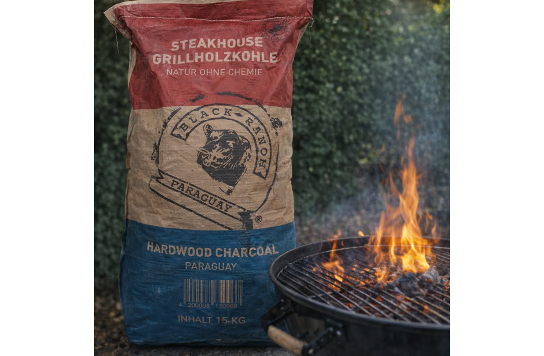 Black Ranch Quebracho Blanco Paraguay Houtskool - 15 kg