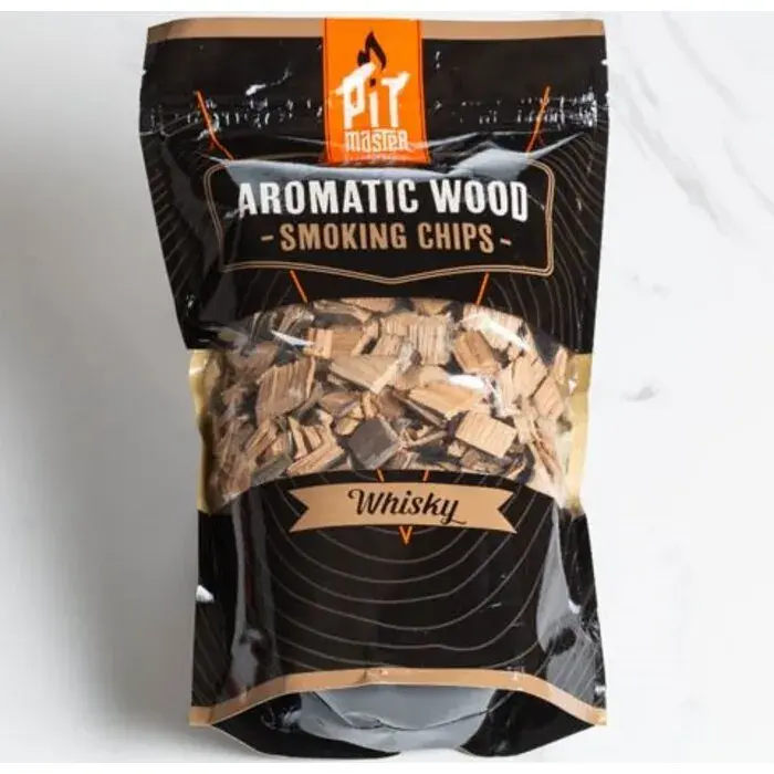 Pitmaster Aromatic Wood -Smoking Chips - Whisky 350 gr