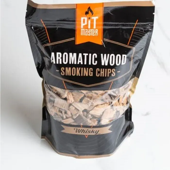 Pitmaster Aromatic Wood -Smoking Chips - Whisky 350 gr