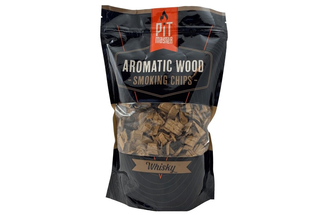 Pitmaster Aromatic Wood -Smoking Chips - Whisky 350 gr