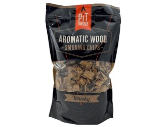 Pitmaster Aromatic Wood Rooksnippers Whiskey 350 gr