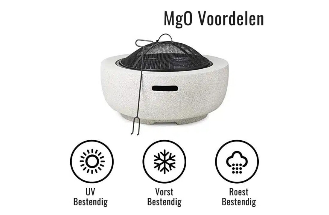 Fancy Flames  Vuurschaal Beton(style) MGO S